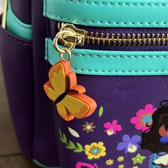 Disney x Loungefly Encanto Family Tree Mirabel mini backpack NWT - Picture 7 of 14